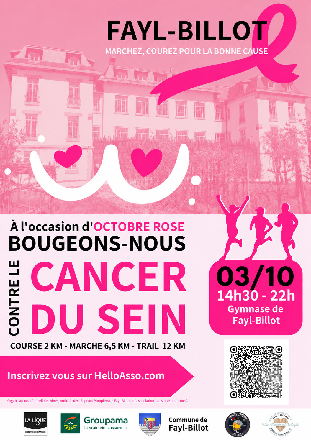 OCTOBRE ROSE A FAYL-BILLOT